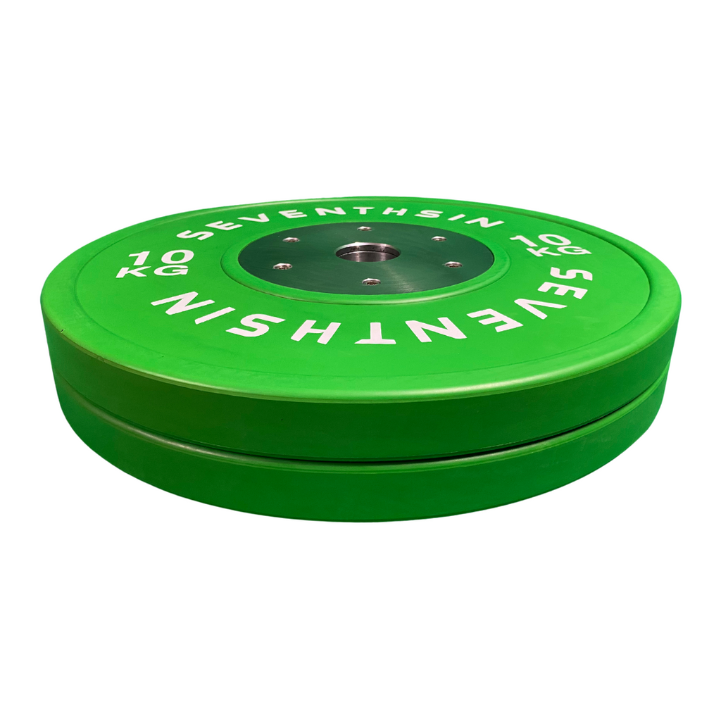 10kg Coloured Competition Plates - Pair - Seventh Sin Fitness